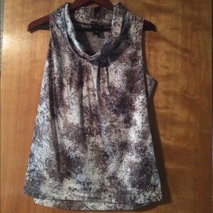 Ann Taylor Multicolor Sleeveless Blouse